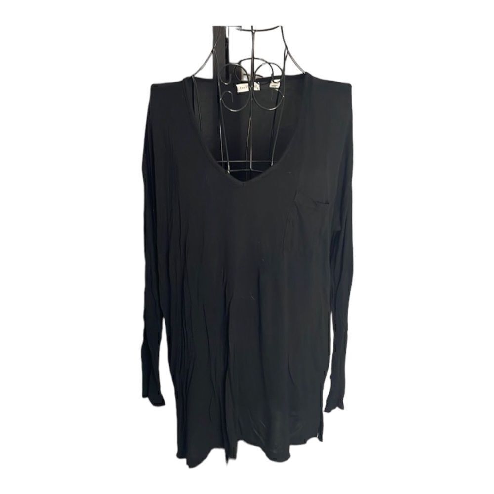 Full Tilt black Long sleeve pocket tee size S
